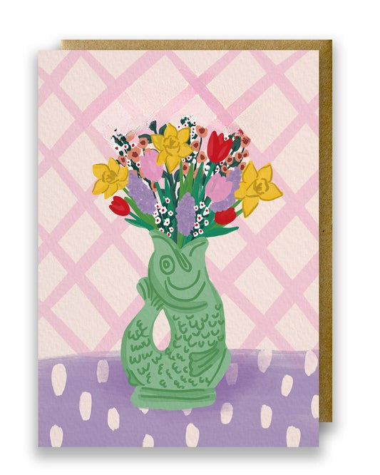 Postkarte Gluckigluck apple