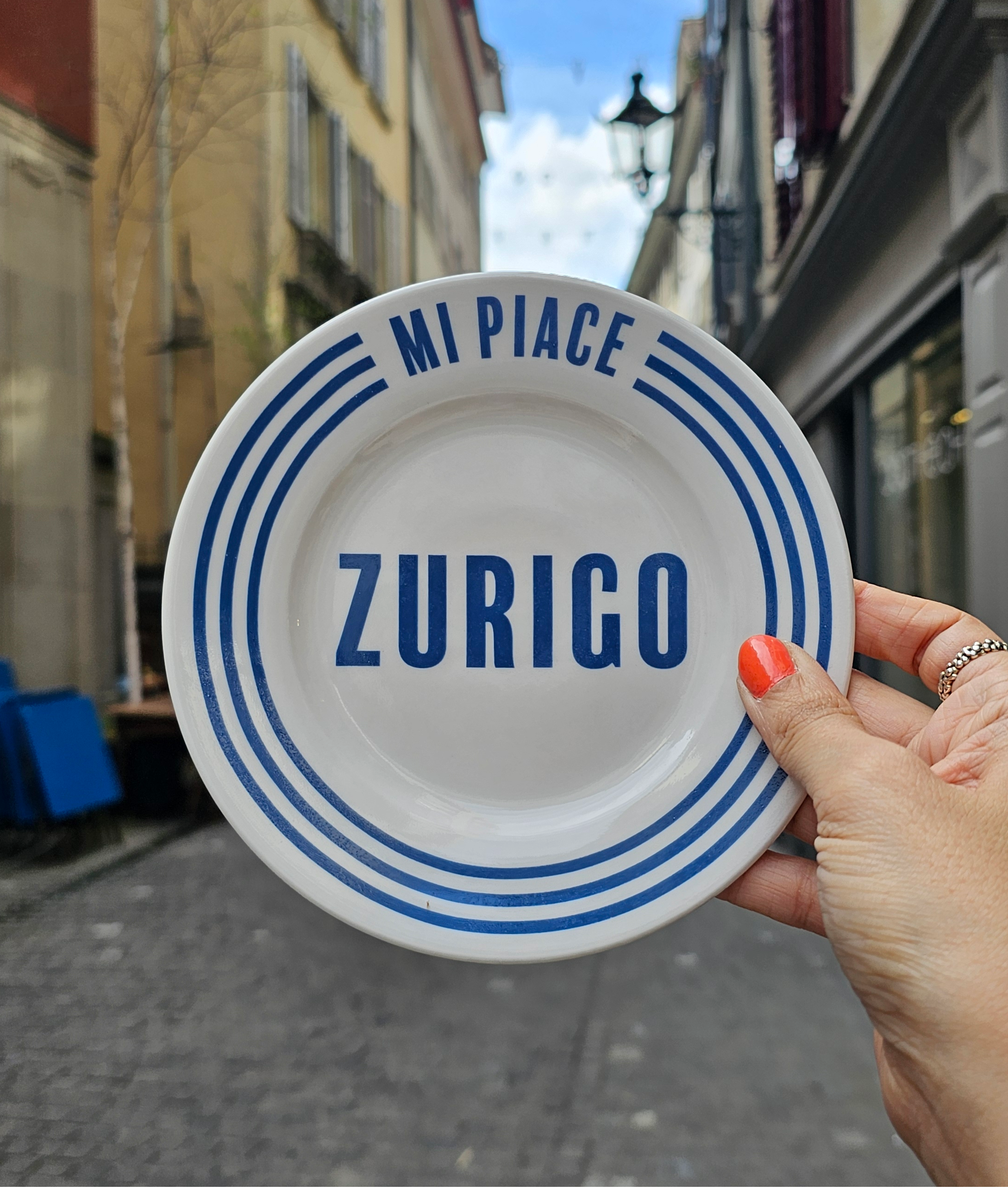 Teller 16cm - Mi Piace Zurigo