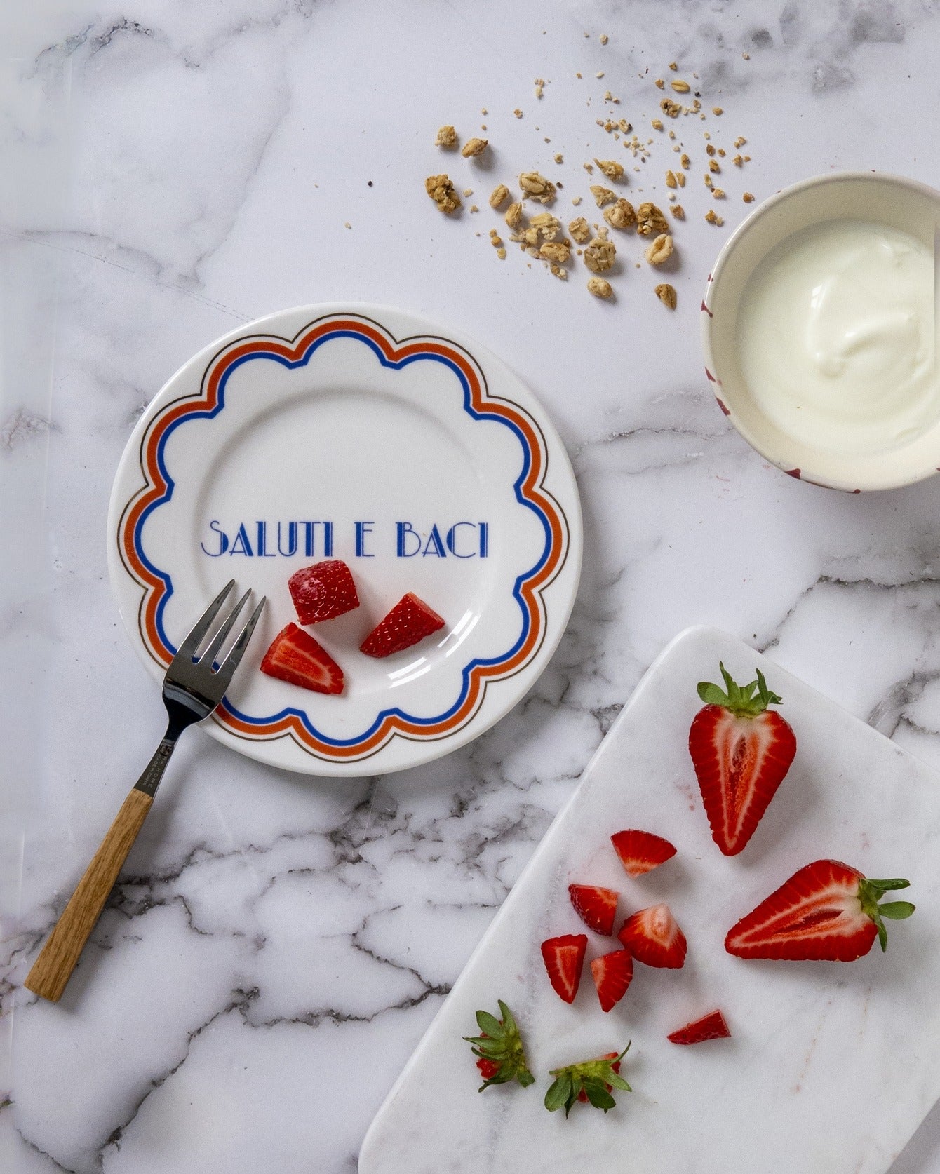 Teller 16cm - Salute e Baci