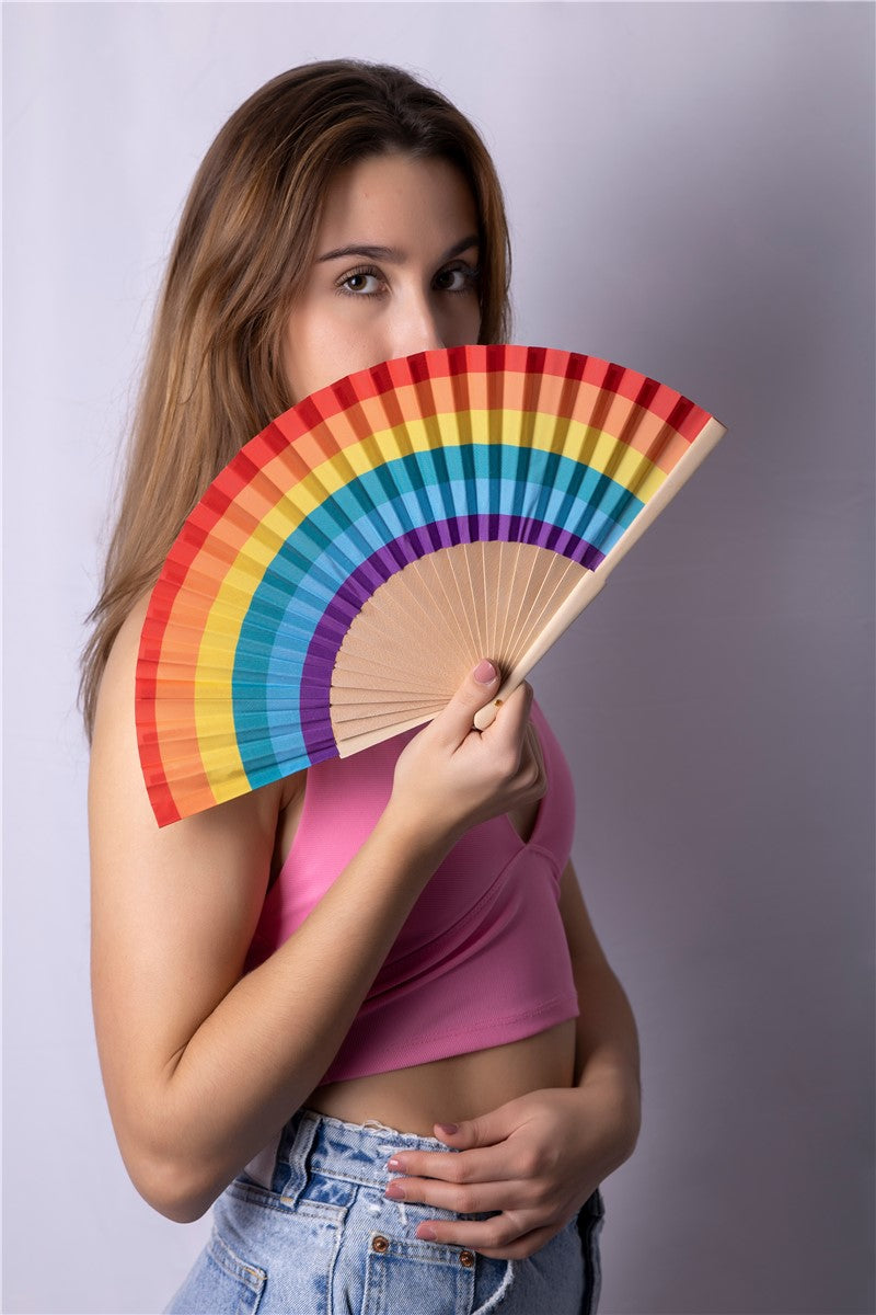 Fächer Rainbow