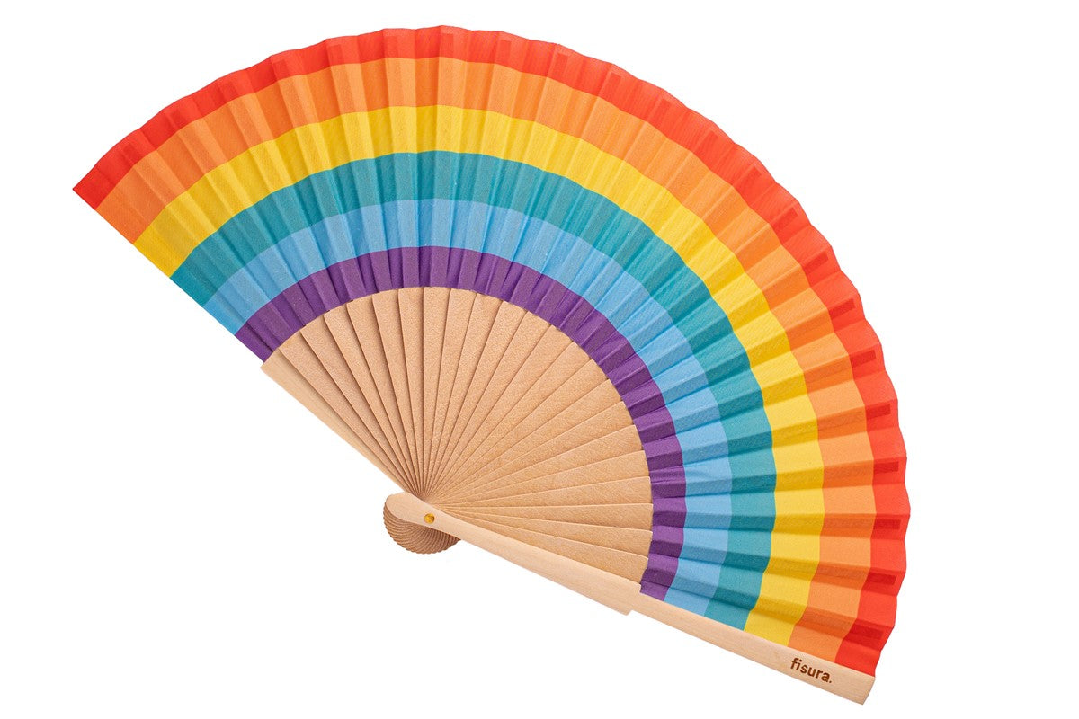 Fächer Rainbow