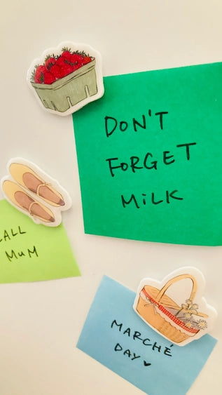 Mini Magnet Set - Market Day