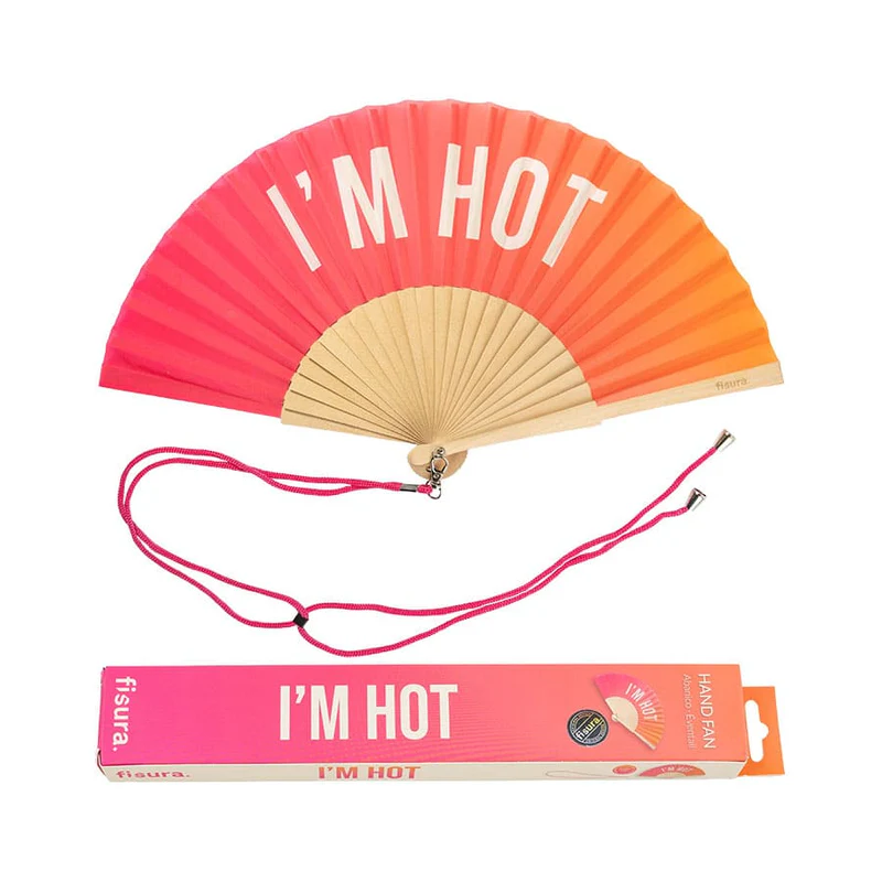 Fächer I'm Hot pink/orange
