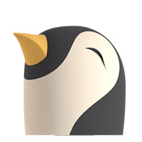 Trinkflasche Bestie Bottle - Pinguin