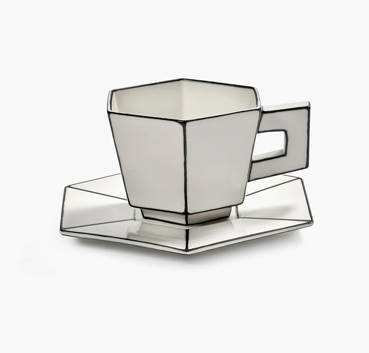 Cappuccinotasse mit UT Carte Blanche