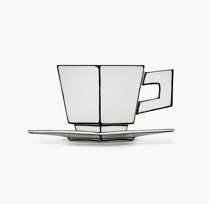 Cappuccinotasse mit UT Carte Blanche