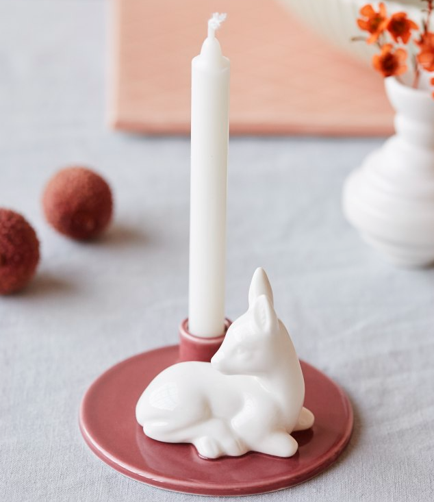 Kerzenständer Bambi - für 1.3cm Kerzen