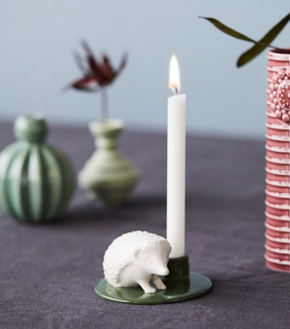 Kerzenständer Igel - für 1.3cm Kerzen