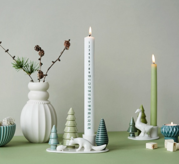 Kerzenständer Fuchs - für 3cm Kerzen