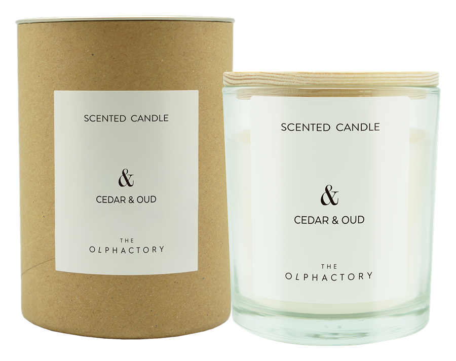 Duftkerze M - Cedar & Oud