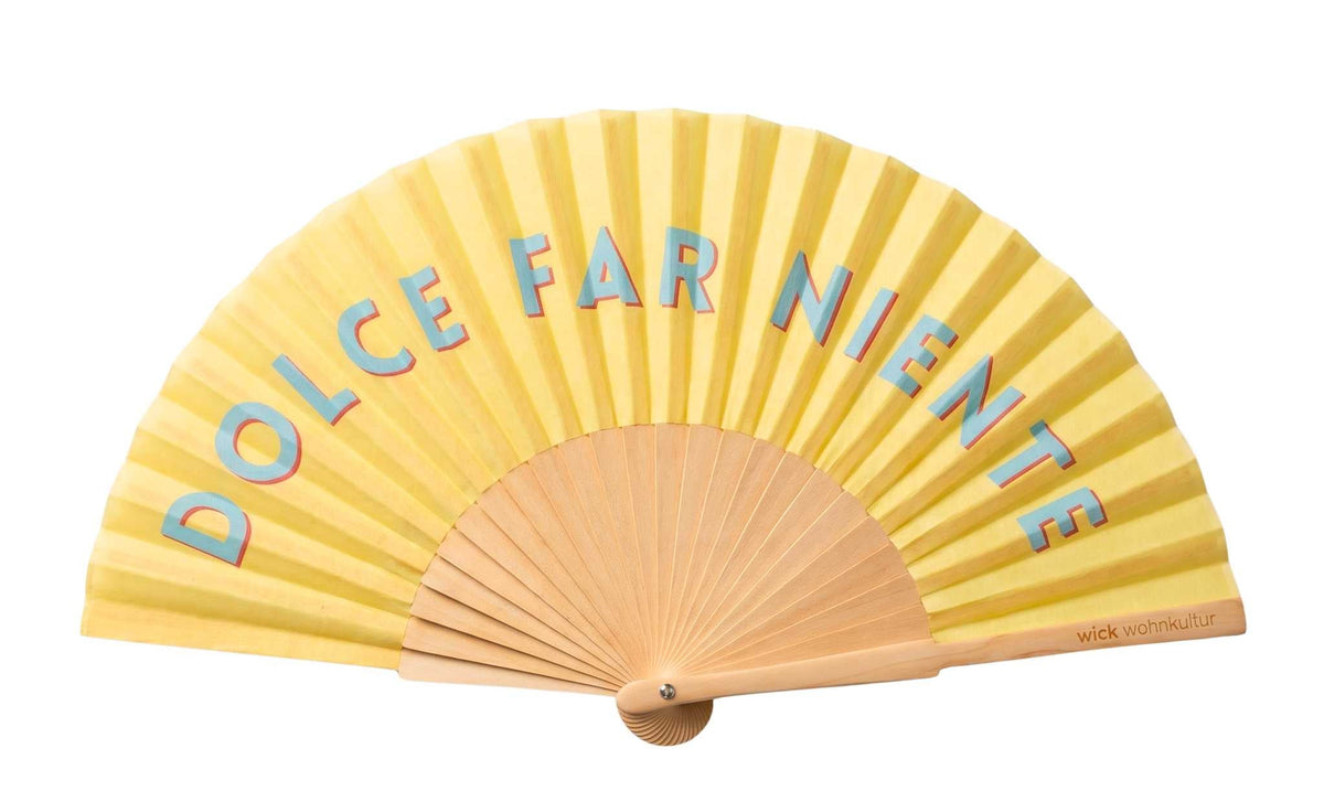 Fächer Dolce far niente