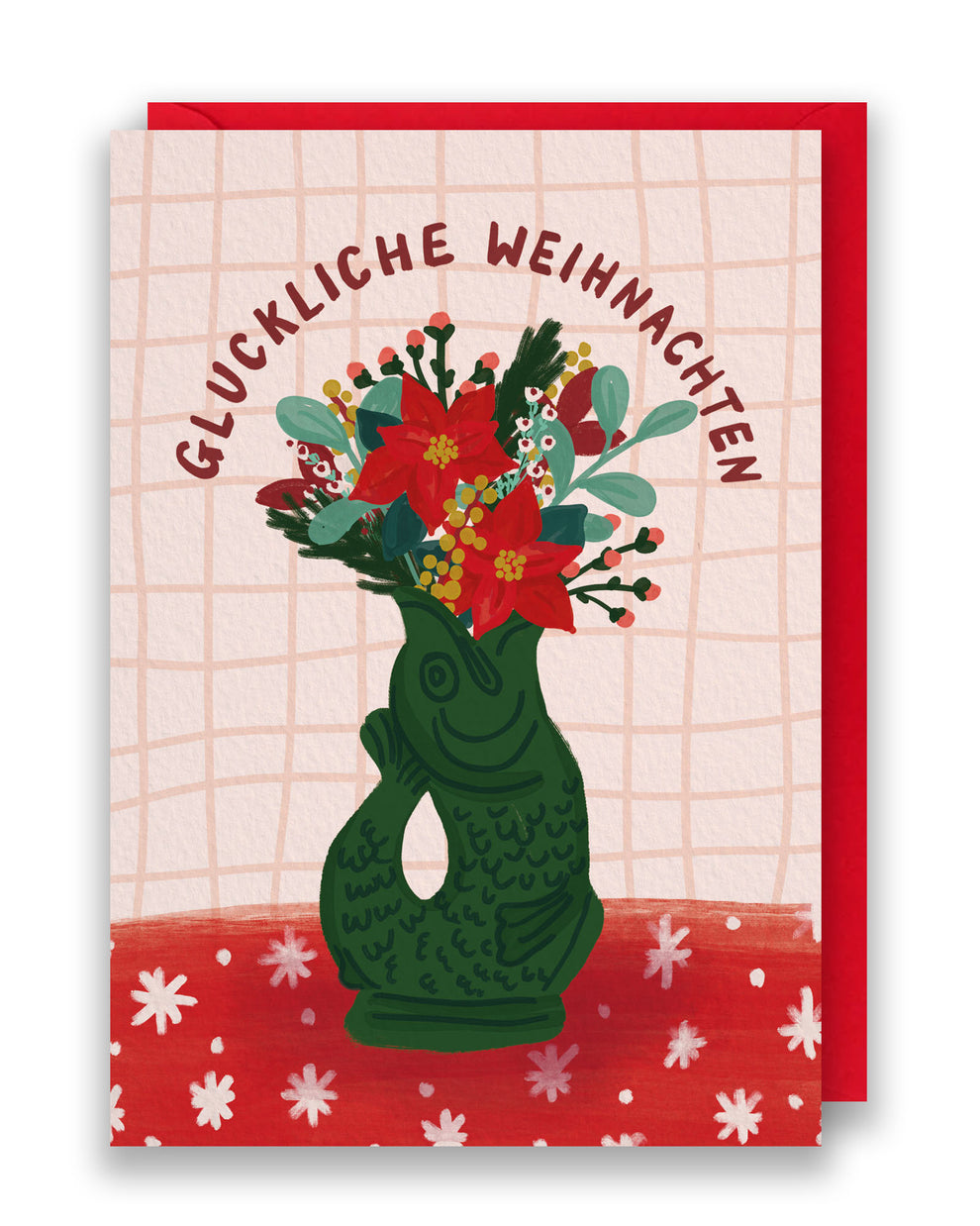 Postkarte Gluckliche Weihnachten