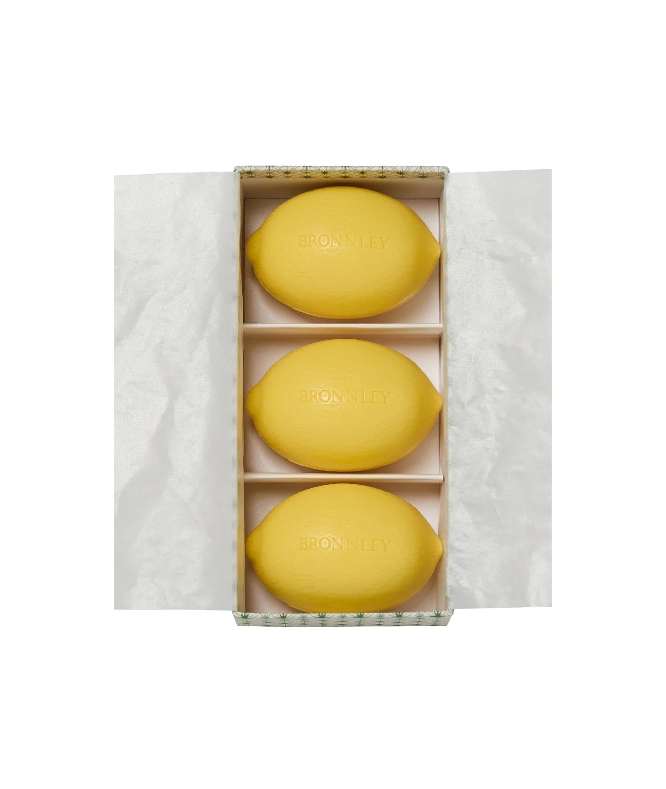 Zitronenseife 3er-Set in Geschenkbox