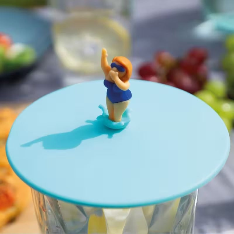 Getränkeschutz Silikon Deckel - Elena Elegant