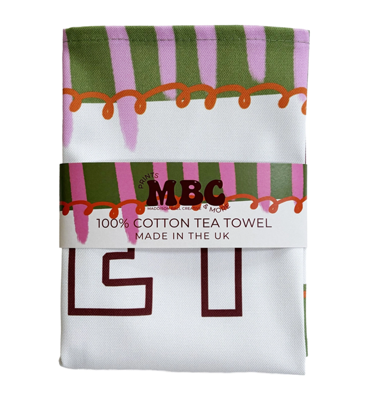 Geschirrtuch Let's Eat