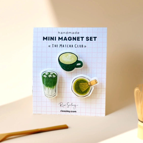 Mini Magnet Set - The Matcha Club