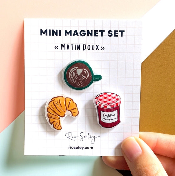 Mini Magnet Set - Matin Doux