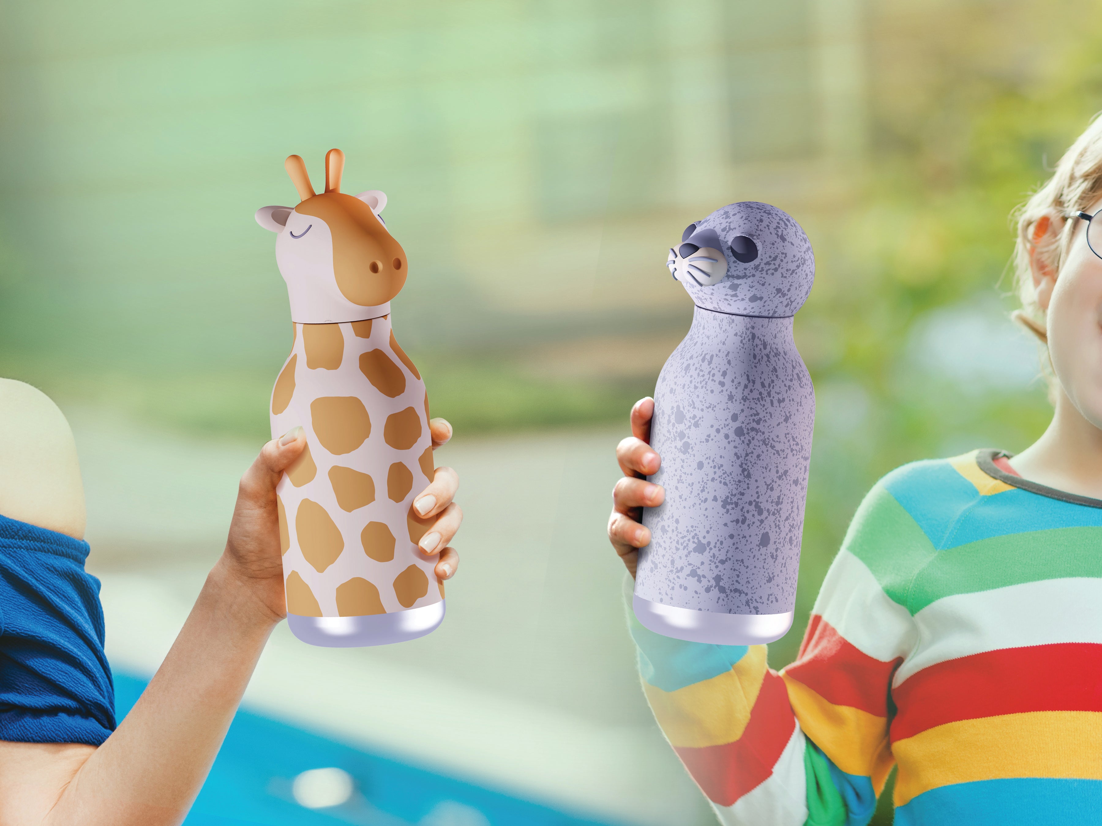 Trinkflasche Bestie Bottle - Giraffe