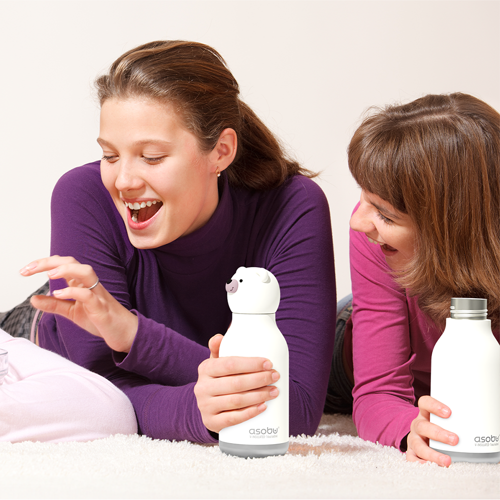 Trinkflasche Bestie Bottle - Polarbär