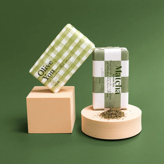 Blockseife Matcha Greentea