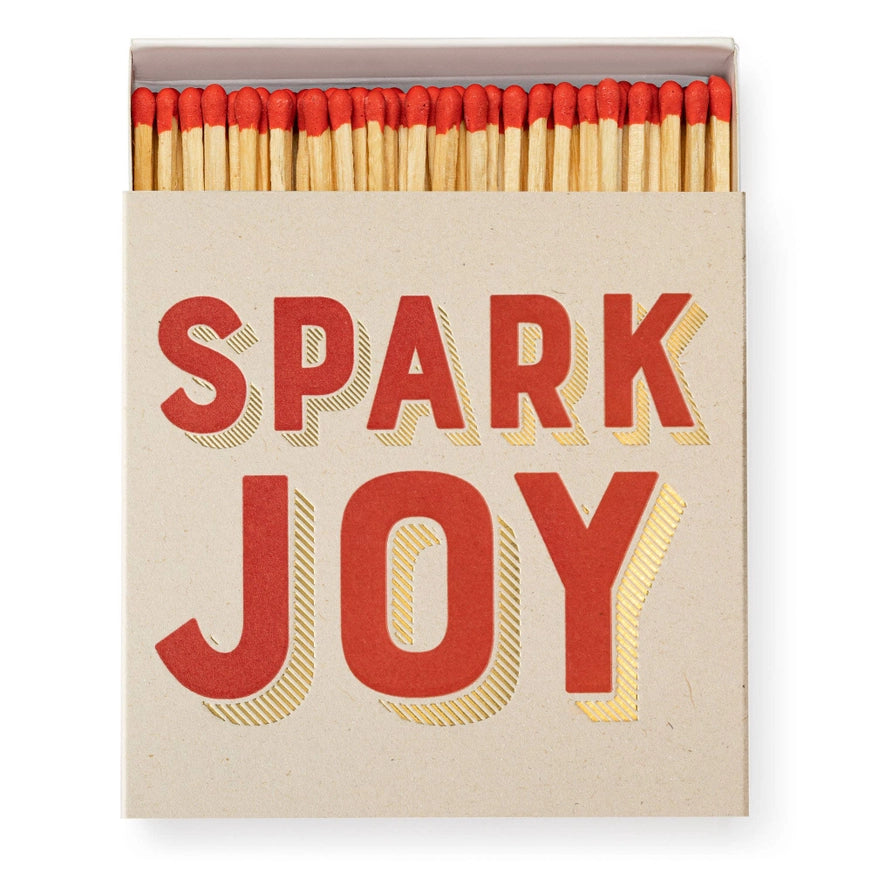 Streichhölzer Spark Joy