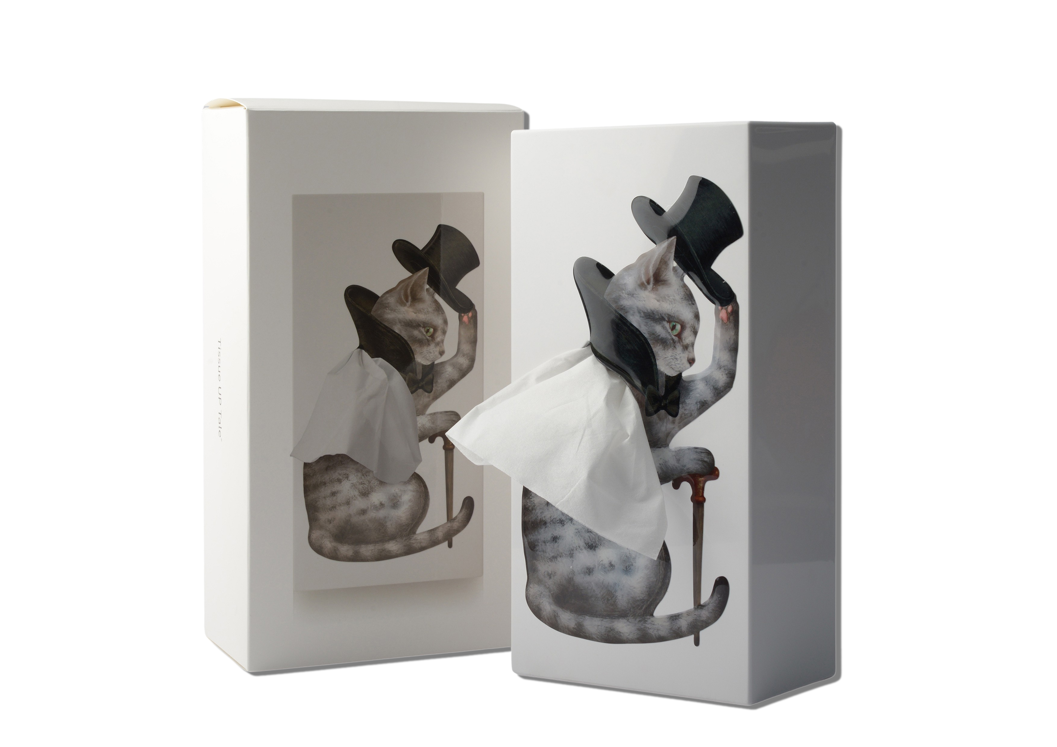 Original Tissue Up Tale Katze