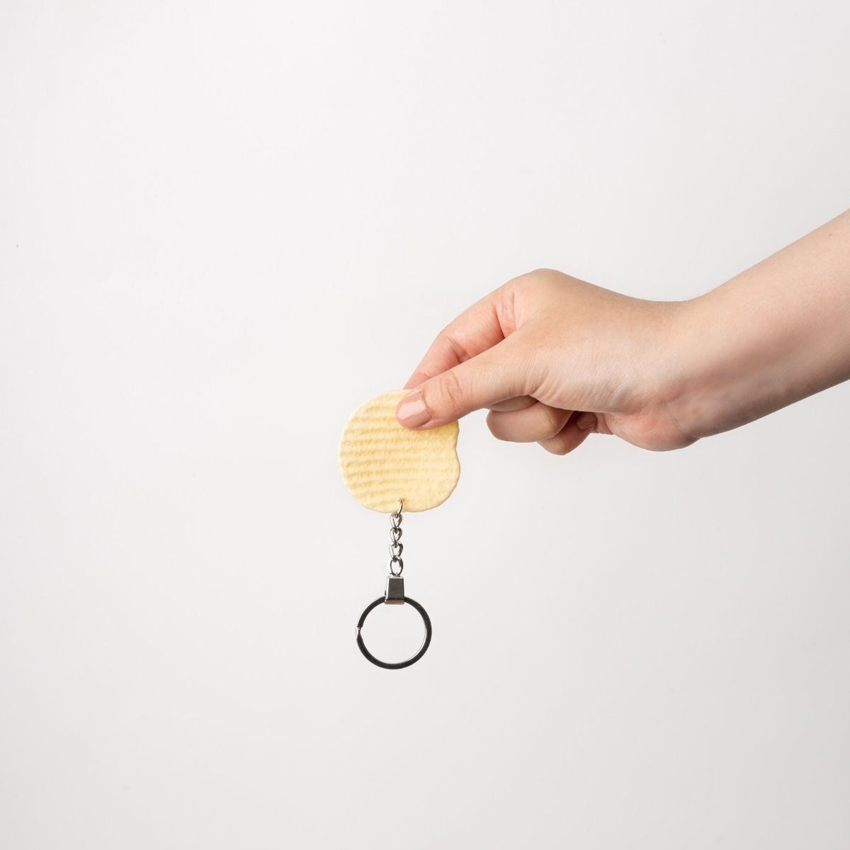 Schlüsselanhänger Kartoffelchip