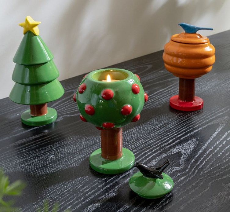 Kerzenständer Haines Apple