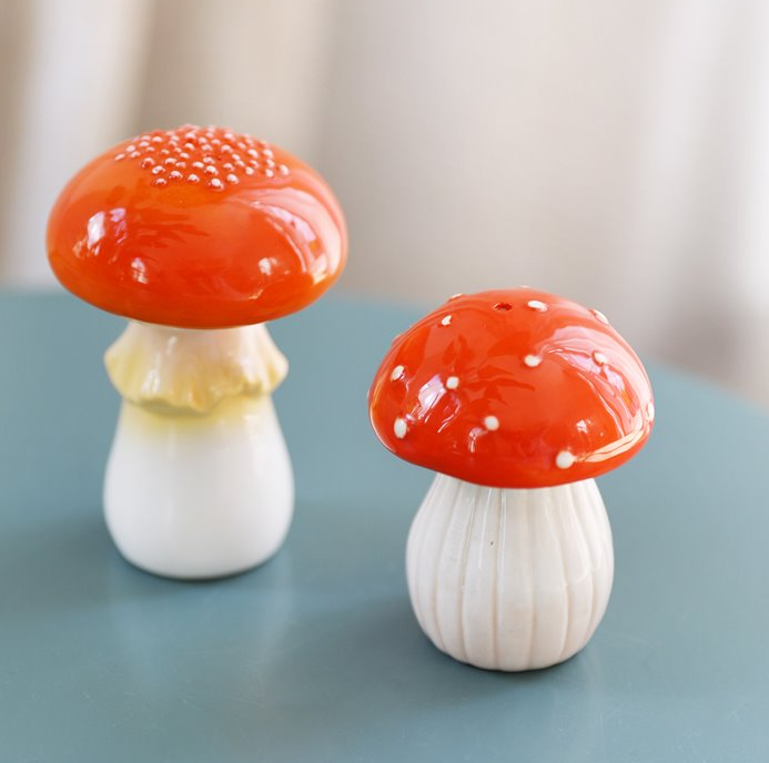 Salz- und Pfefferstreuer Mushroom