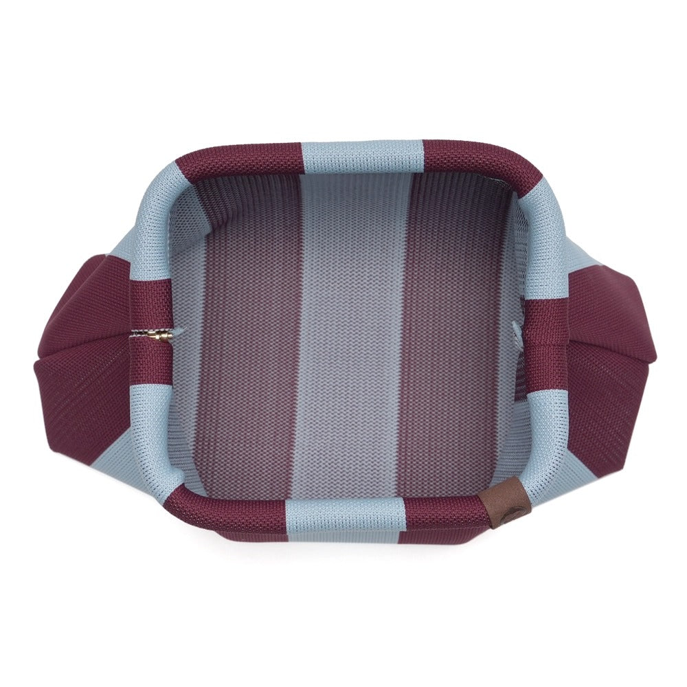 Tasche Emma aubergine/hellblau