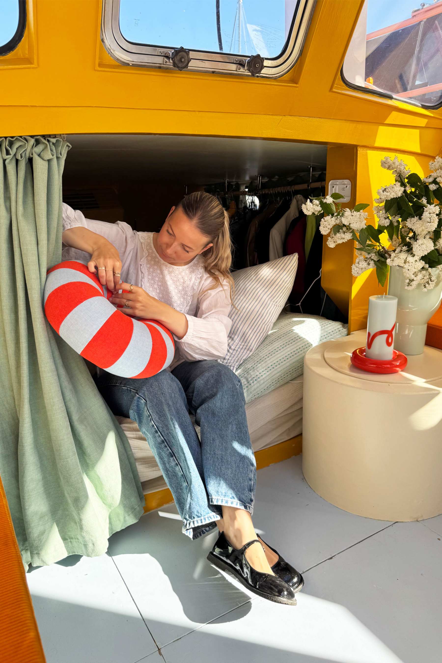 Keramik Kerzenhalter und Schälchen