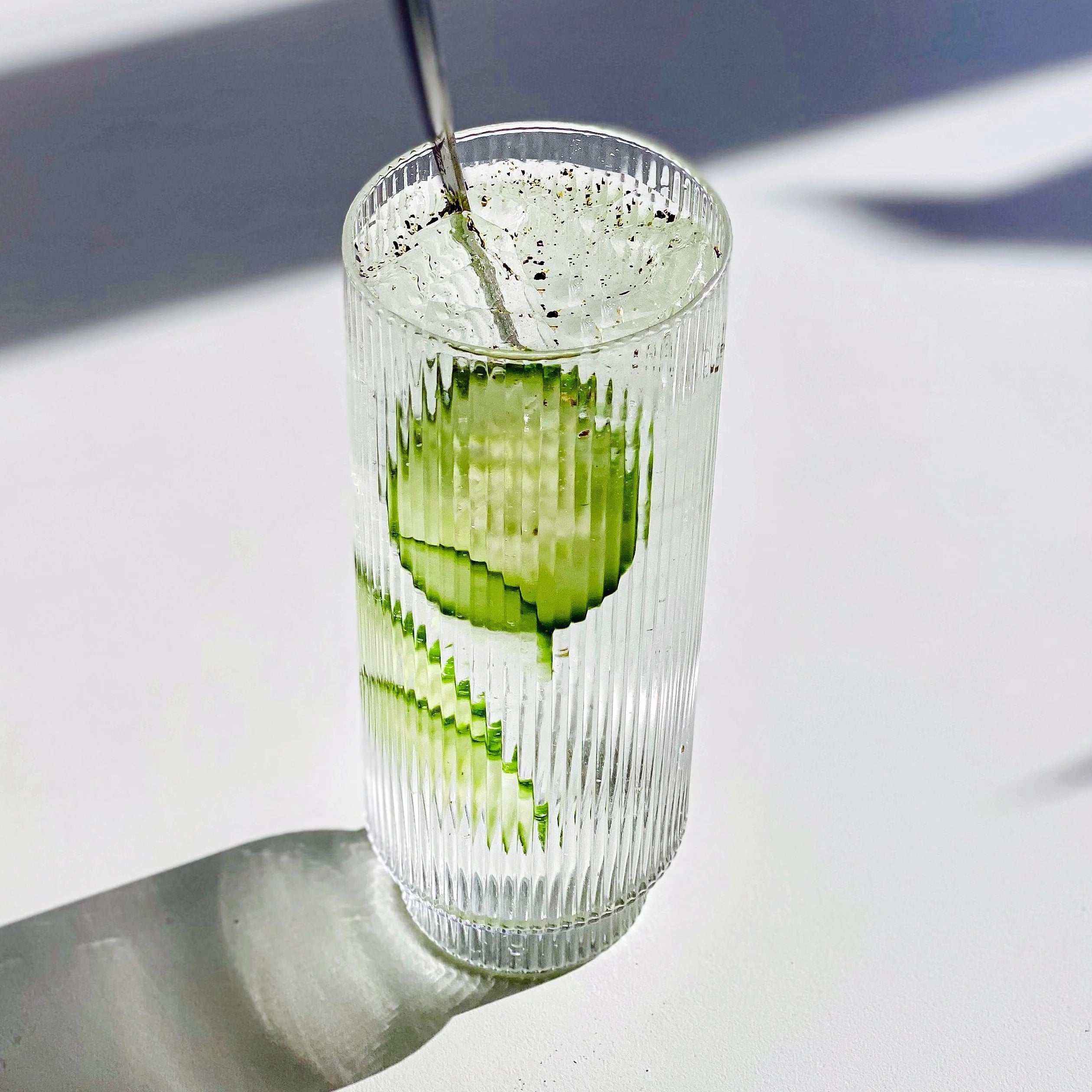 Pfefferreibe mit Stangenpfeffer