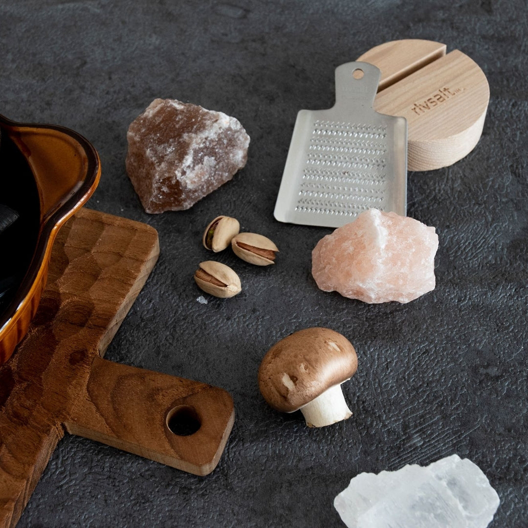 Salzreibe mit Himalayasalz