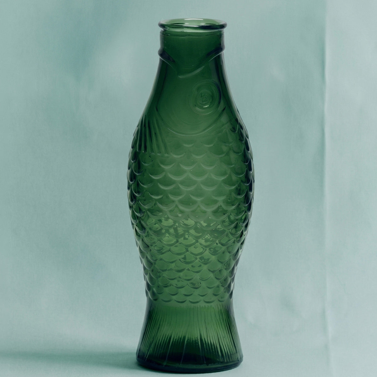 Glas Karaffe Fisch