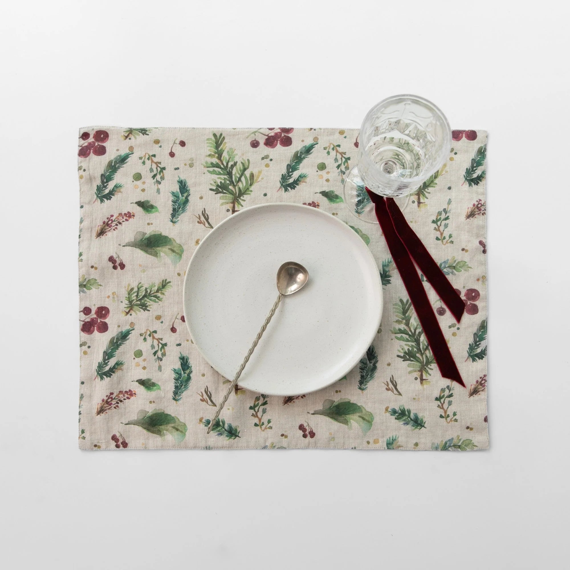 Leinen Tischset