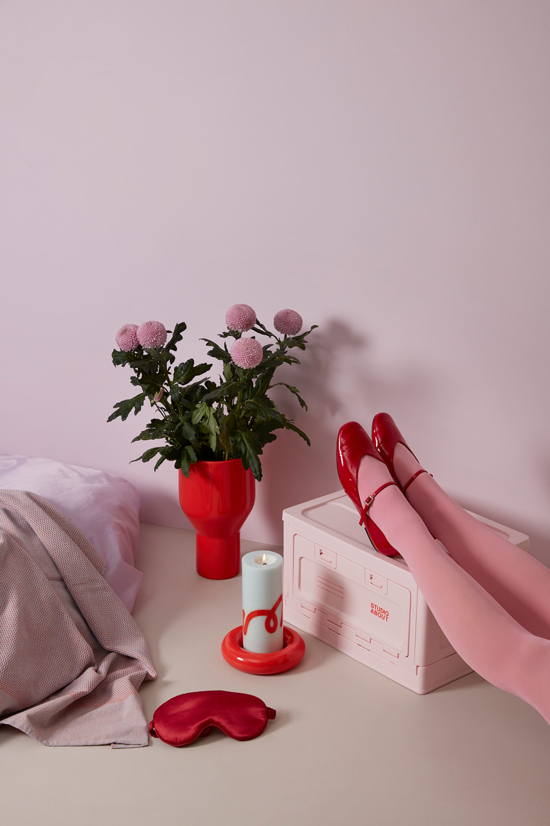 Keramik Kerzenhalter und Schälchen