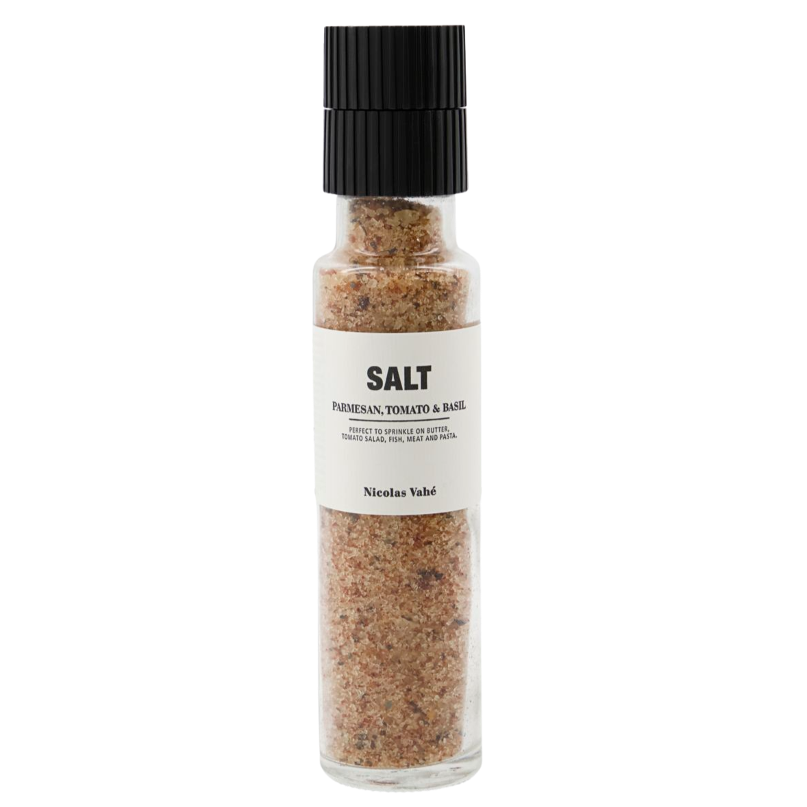 Salzmühle mit Parmesan, Tomato & Basilikum