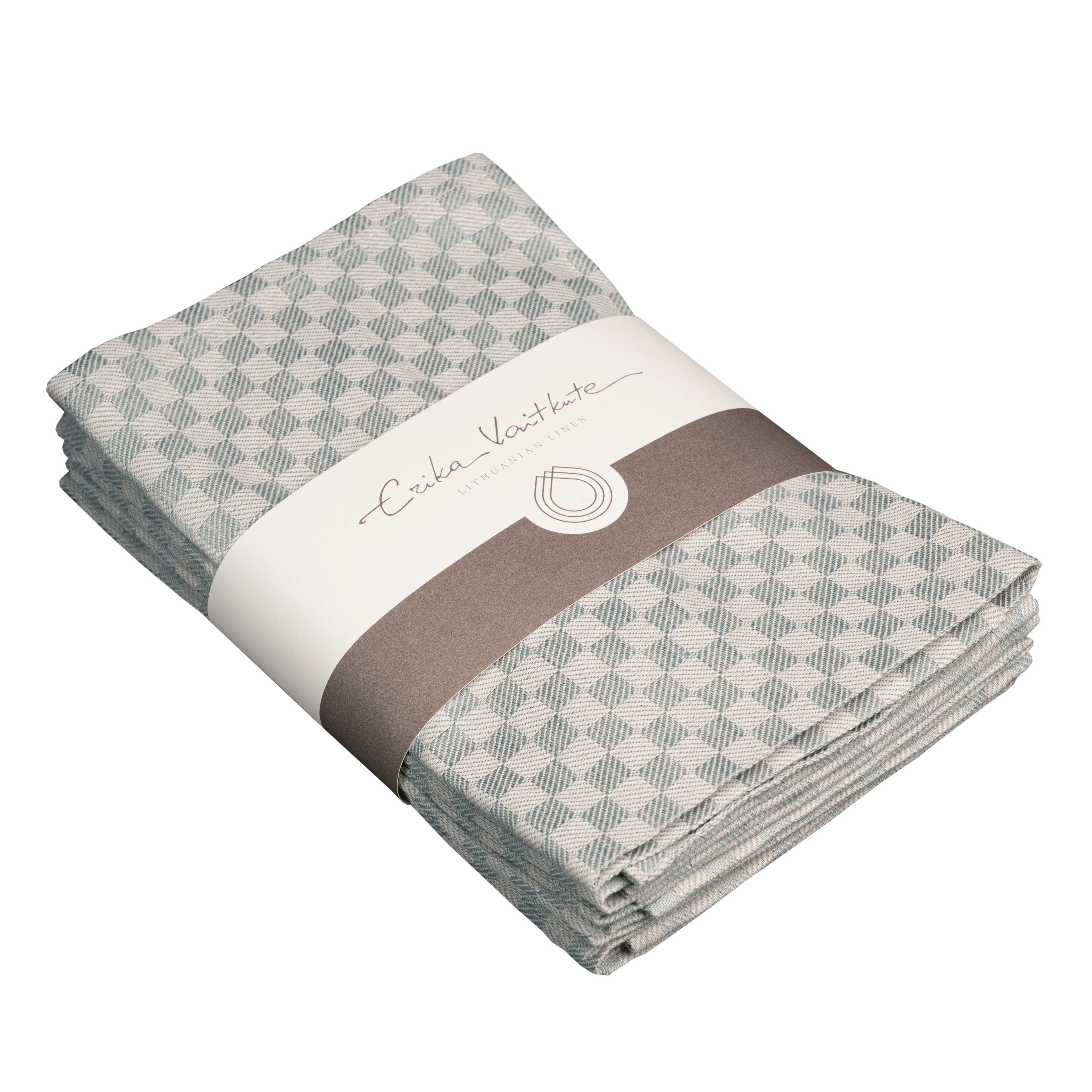 Serviette Schachbrett 46x46cm