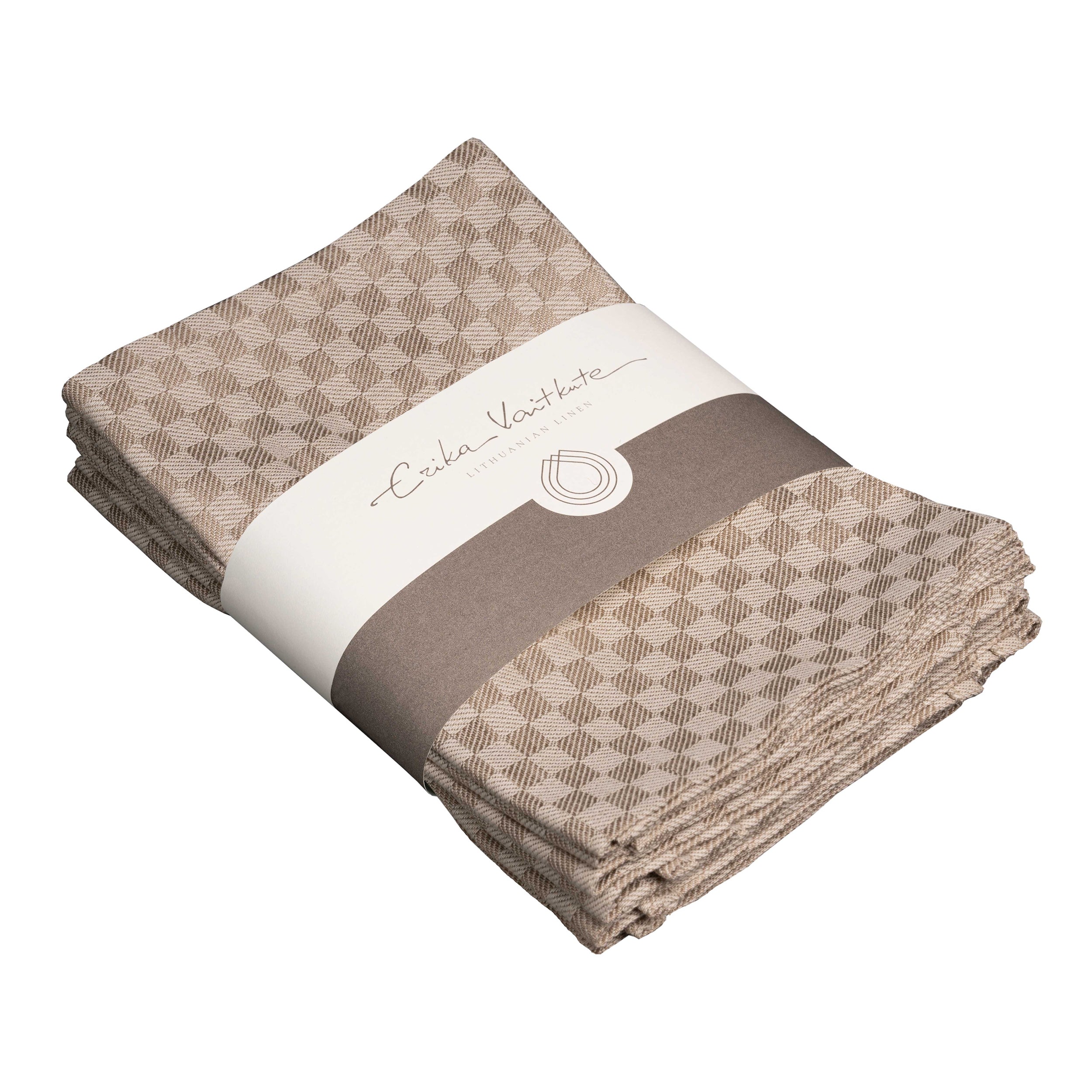 Serviette Schachbrett 46x46cm