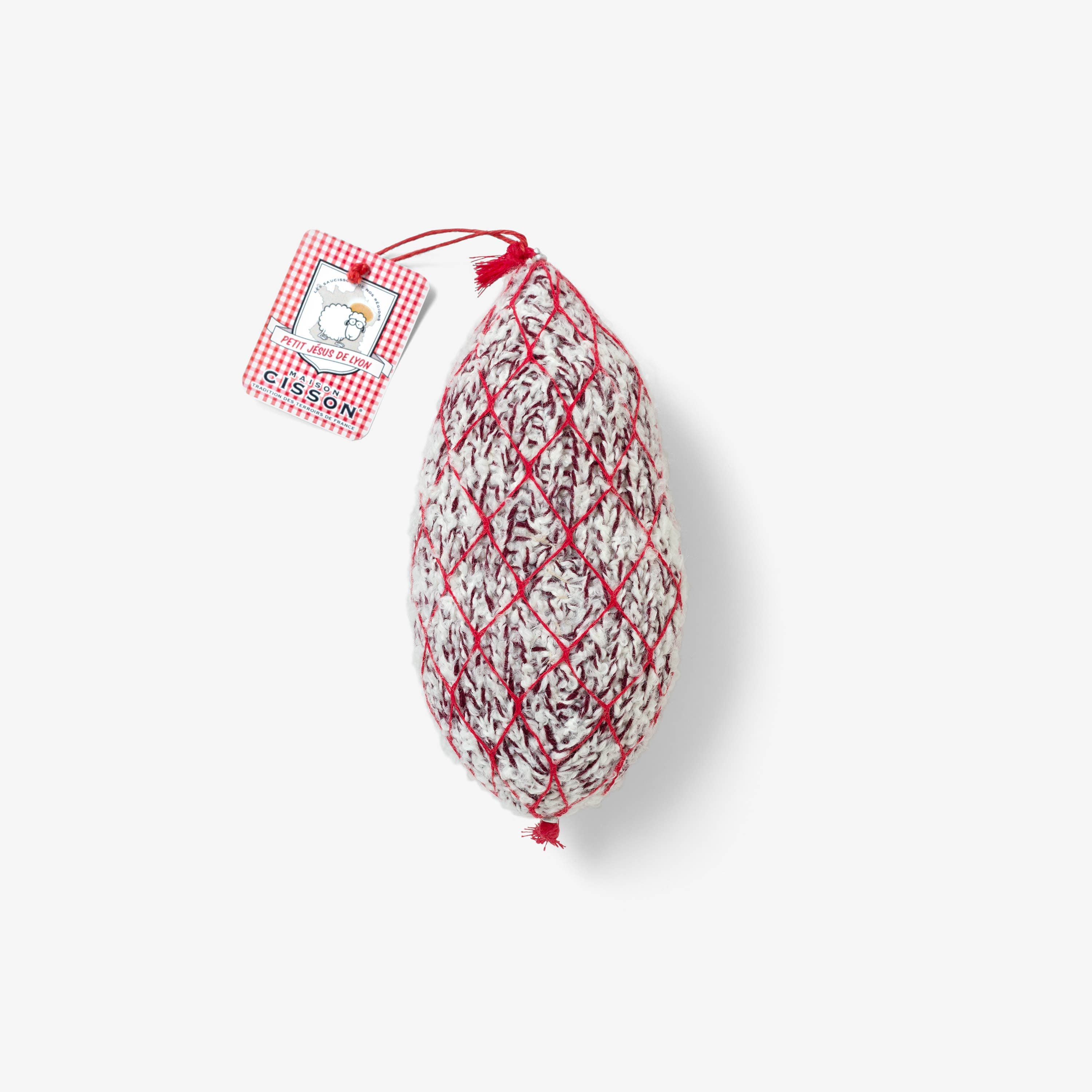 Wurst gestrickt "Le petit Jesus de Lyon"