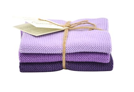 Spüllappen Set lila