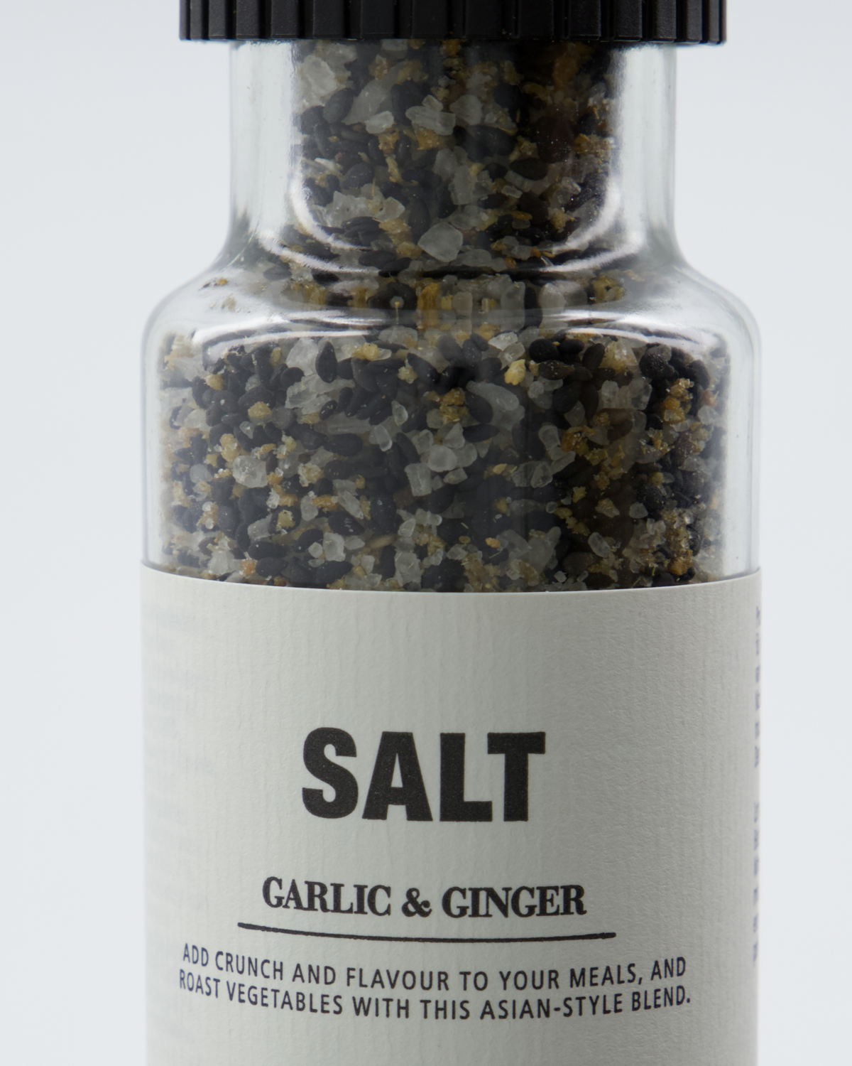 Salzmühle mit Knoblauch & Ingwer