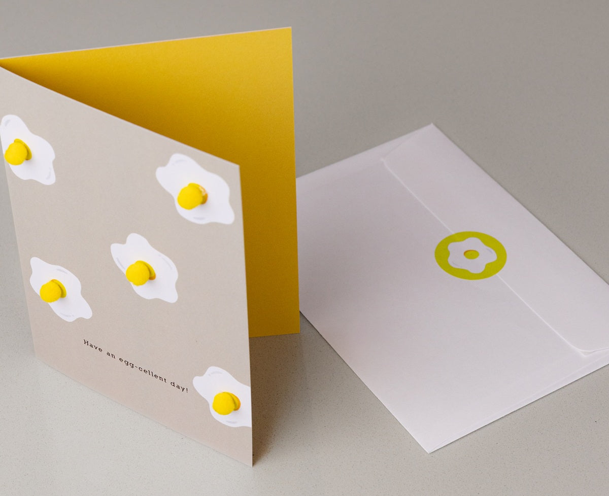 Postkarte egg-cellent day