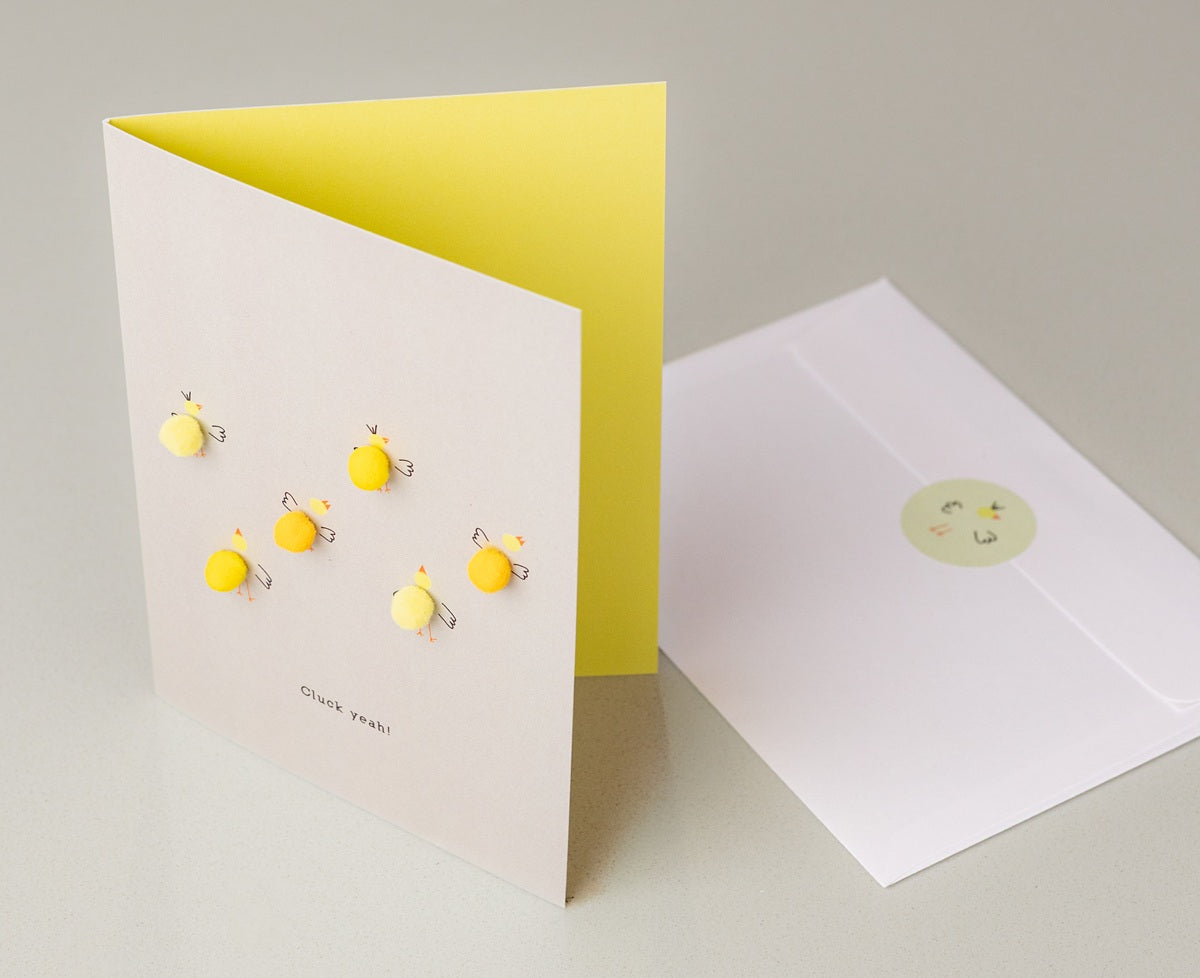 Postkarte Cluck yeah!