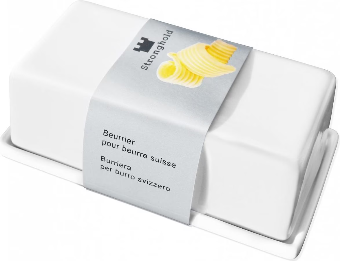 Butterdose Porzellan