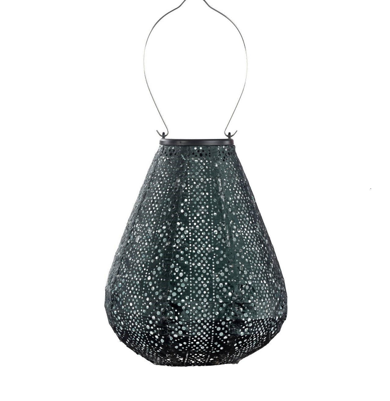 Solar Lampion Lace Tulip grün