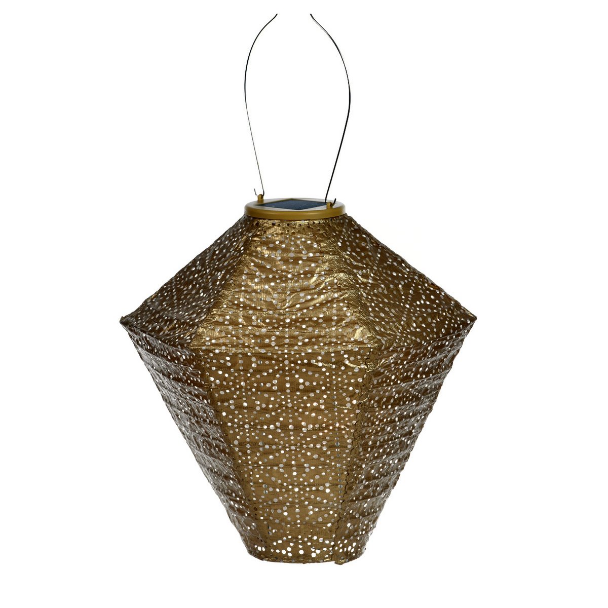 Solar Lampion Sashiko Diamond gold