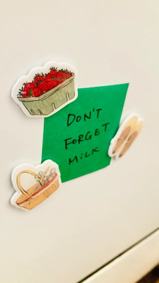 Mini Magnet Set - Market Day