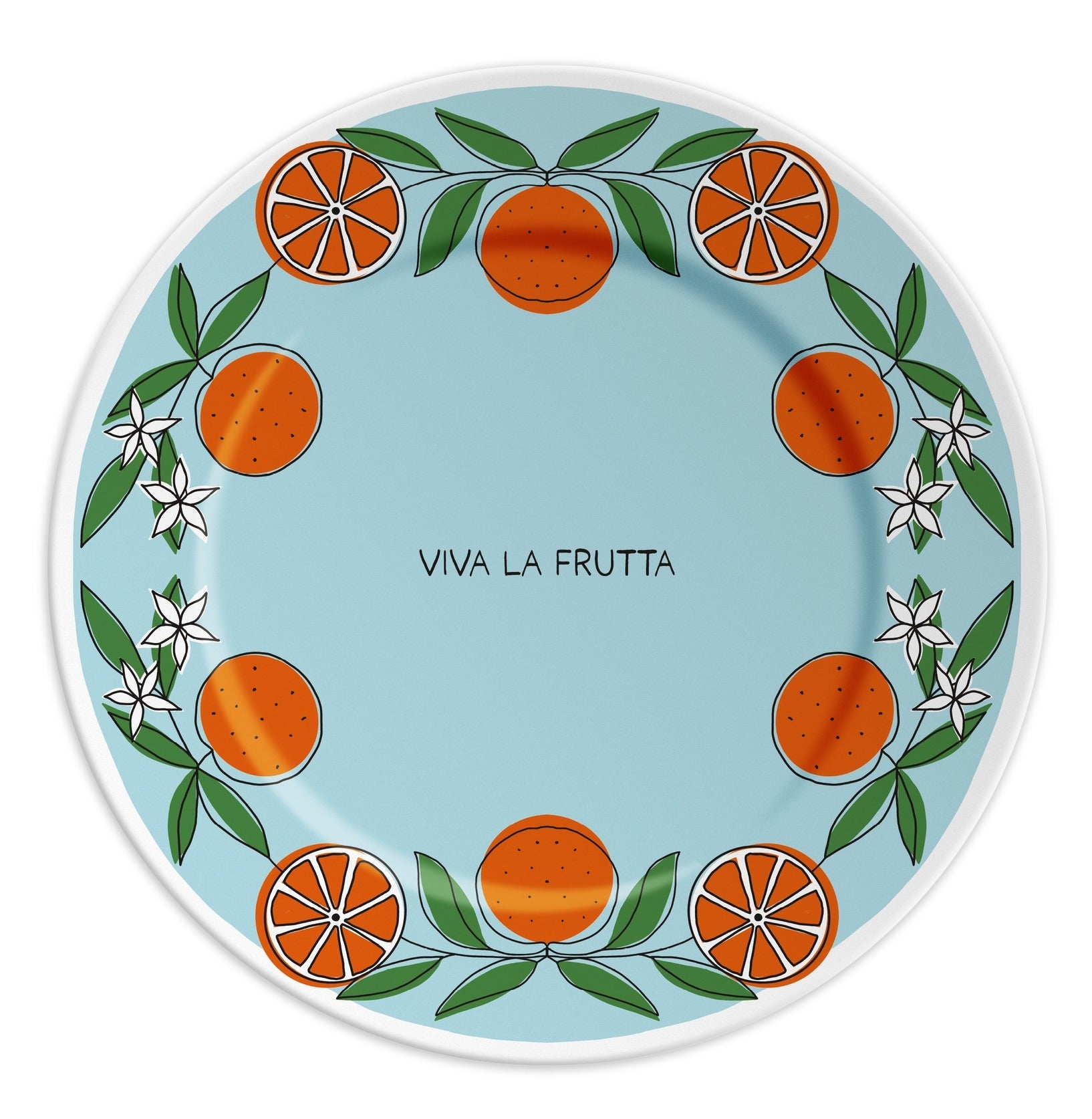 Teller 21cm - Viva La Fruta Mandarine