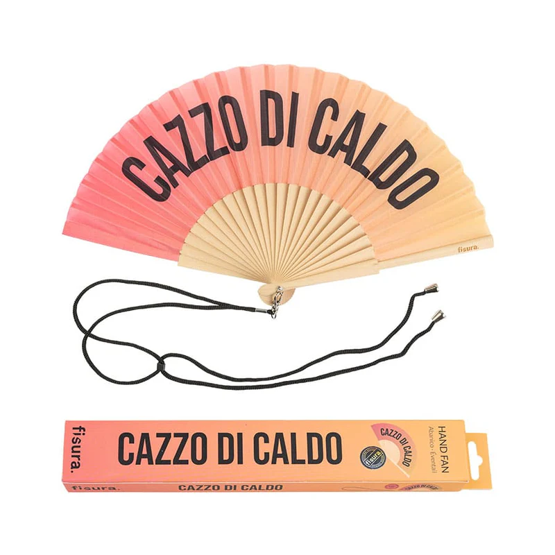 Fächer Cazzo di Caldo sunset